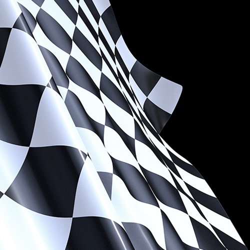 Checkered flag