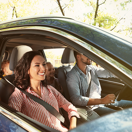 Quiet tires offer a comfortable trip